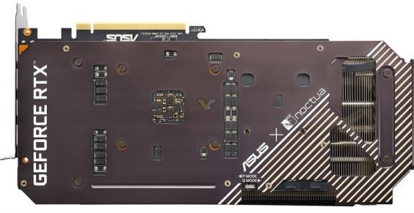 ASUS представила видеокарту GeForce RTX 3070 Noctua Edition с очень тихими и эффективными вентиляторами Noctua