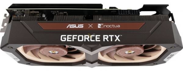 ASUS представила видеокарту GeForce RTX 3070 Noctua Edition с очень тихими и эффективными вентиляторами Noctua